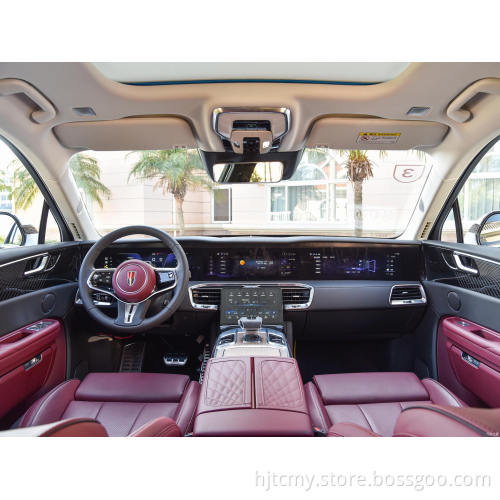 SUV grande SUV di lusso ad alta velocità ev Nuova veicolo energetico auto elettrica 4 6 sedili Hongqi E-HS9 EHS9 2022 2023 E HS9 H9 H9 Qiyue Edizione 690 km